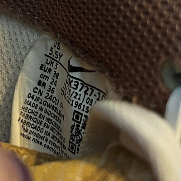 NIKE TD FORCE 1 LV8 - WHITE/ COCONUTMILK/ MINTFOAM - Picture 7 of 7